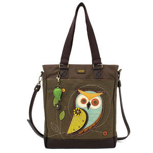 Chala Owl Work Tote Handbag Owl Lovers Purse
