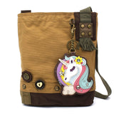 Chala Unicorn Lovers Patch Crossbody Purse Unicorn Collectors Handbag