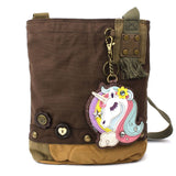 Chala Unicorn Lovers Patch Crossbody Purse Unicorn Collectors Handbag