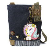 Chala Unicorn Lovers Patch Crossbody Purse Unicorn Collectors Handbag