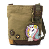 Chala Unicorn Lovers Patch Crossbody Purse Unicorn Collectors Handbag