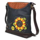 Chala Sweet Messenger Sunflower Handbag, Tote, Crossbody, Purse