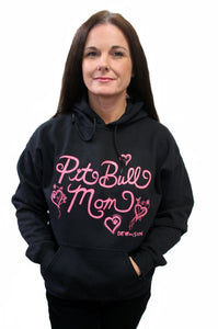 Pit Bull Mom Pittie Bully Pitbull Lover Gift Pullover Hoodie Women's