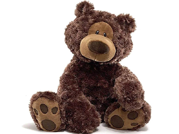 GUND Philbin Teddy Bear Stuffed Animal Plush, Chocolate Brown, 18