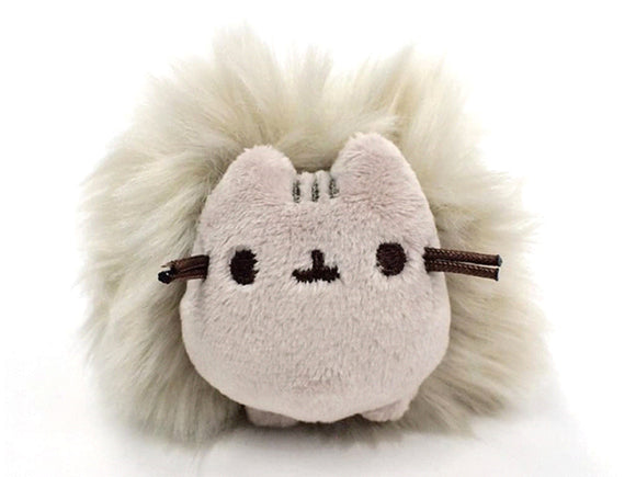 GUND Pusheen Cat Plush Pom Poof Keychain, Gray, 4 – DEWandSUN