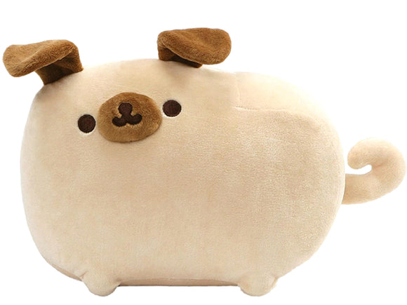 GUND Pusheen Pugsheen Stuffed Plush Dog with Poseable Ears, Tan, 9.5