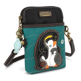 Chala Penguin Cellphone Crossbody Purse Handbag