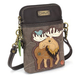 Chala Moose Cellphone Crossbody Purse Handbag