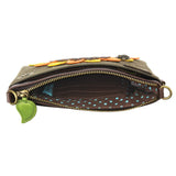 Chala Dazzled Mini Crossbody Sunflower Purse Handbag Adjustable Straps