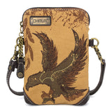 Chala Safari Cellphone Crossbody Eagle Purse Handbag