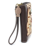 Chala Cat Generation II Zip Around Wallet