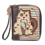 Chala Cat Generation II Zip Around Wallet