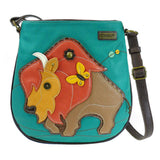 Chala Buffalo Deluxe Crossbody Handbag Purse
