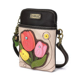 Chala Tulip Cellphone Crossbody Purse Handbag