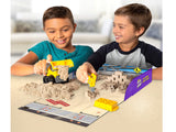 Kinetic Sand, Dig & Demolish Truck Playset with 1Lb for kids fun