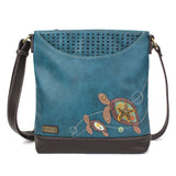 Chala Sweet Messenger Two Turtles Handbag, Tote, Crossbody, Purse