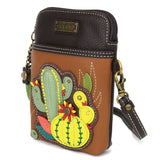 Chala Cactus Cellphone Crossbody Purse Adjustable Strap