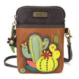 Chala Cactus Cellphone Crossbody Purse Adjustable Strap