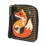 Chala Fox A Zip Around Wallet