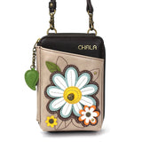 CHALA Wallet Crossbody Purse Handbag Daisy - Ivory