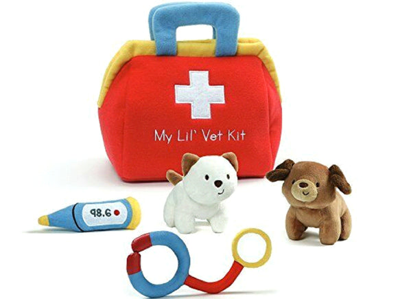 GUND Baby My Lil' Vet Plush Playset, 5 pieces - 8
