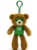 GUND DC Comics Fuzzy Plush Backpack Clip, tan - 6.5"