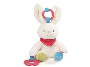 GUND Baby Flora The Bunny Plush Activity Toy 8.5 - NEW