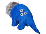 GUND Charger Dinosaur Triceratops Stuffed Animal Plush, Blue, 20”