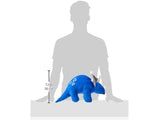 GUND Charger Dinosaur Triceratops Stuffed Animal Plush, Blue, 20”