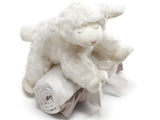 GUND Winky Lamb Plush Animal and Blanket - 7" - NEW